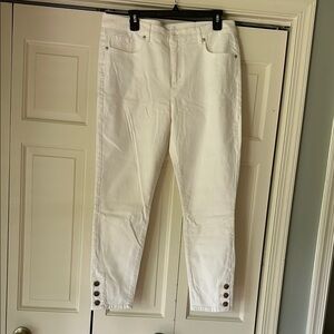 NEW LOFT White Skinny Pants